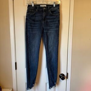 KanCan Dark Blue Skinny Jeans 7/27